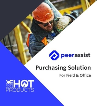 PeerAssist featured in Construction Executive's 2022 Hot Products